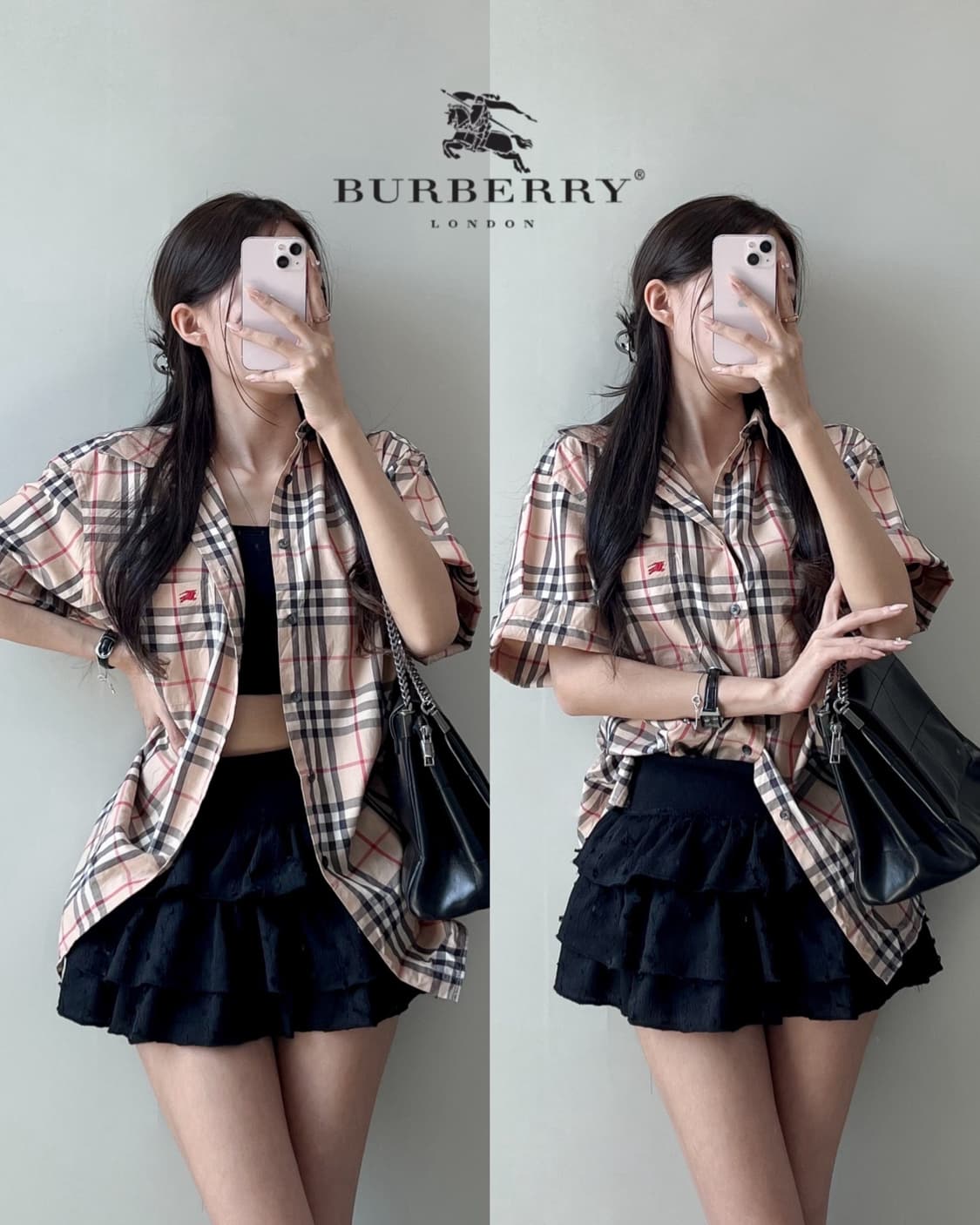 버버리 반팔 셔츠 상품이미지1