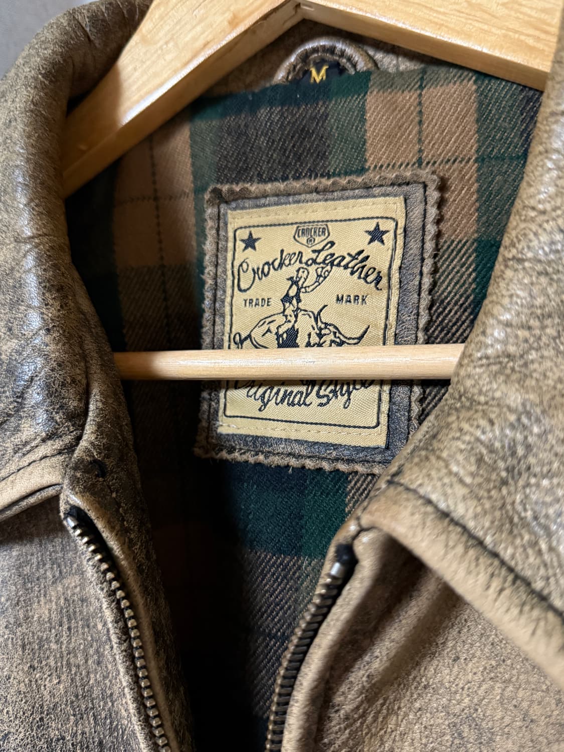 웨스턴 요크 파티나 레더 자켓 상품이미지1