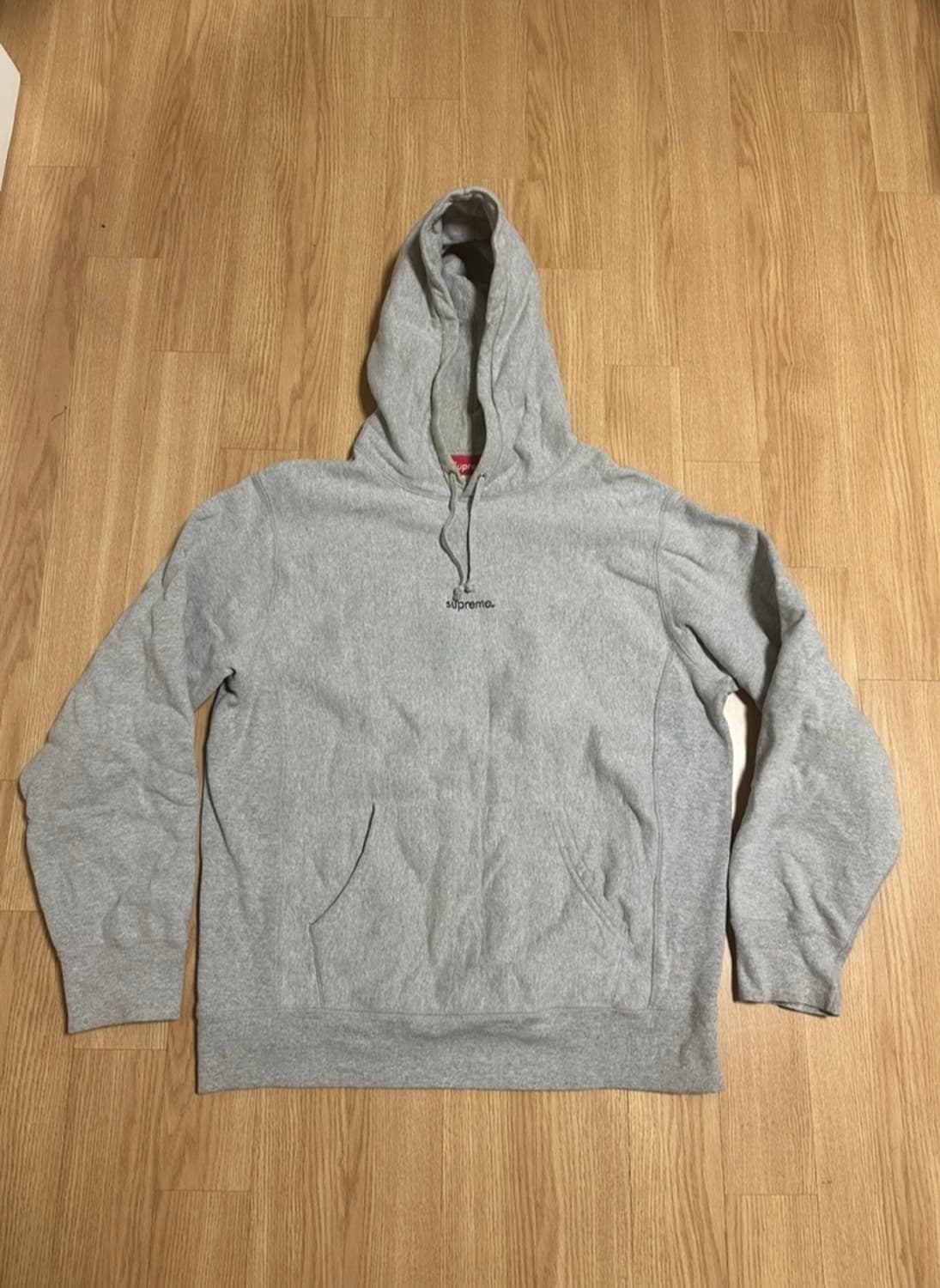 슈프림 자수 후드티 L 상품이미지6