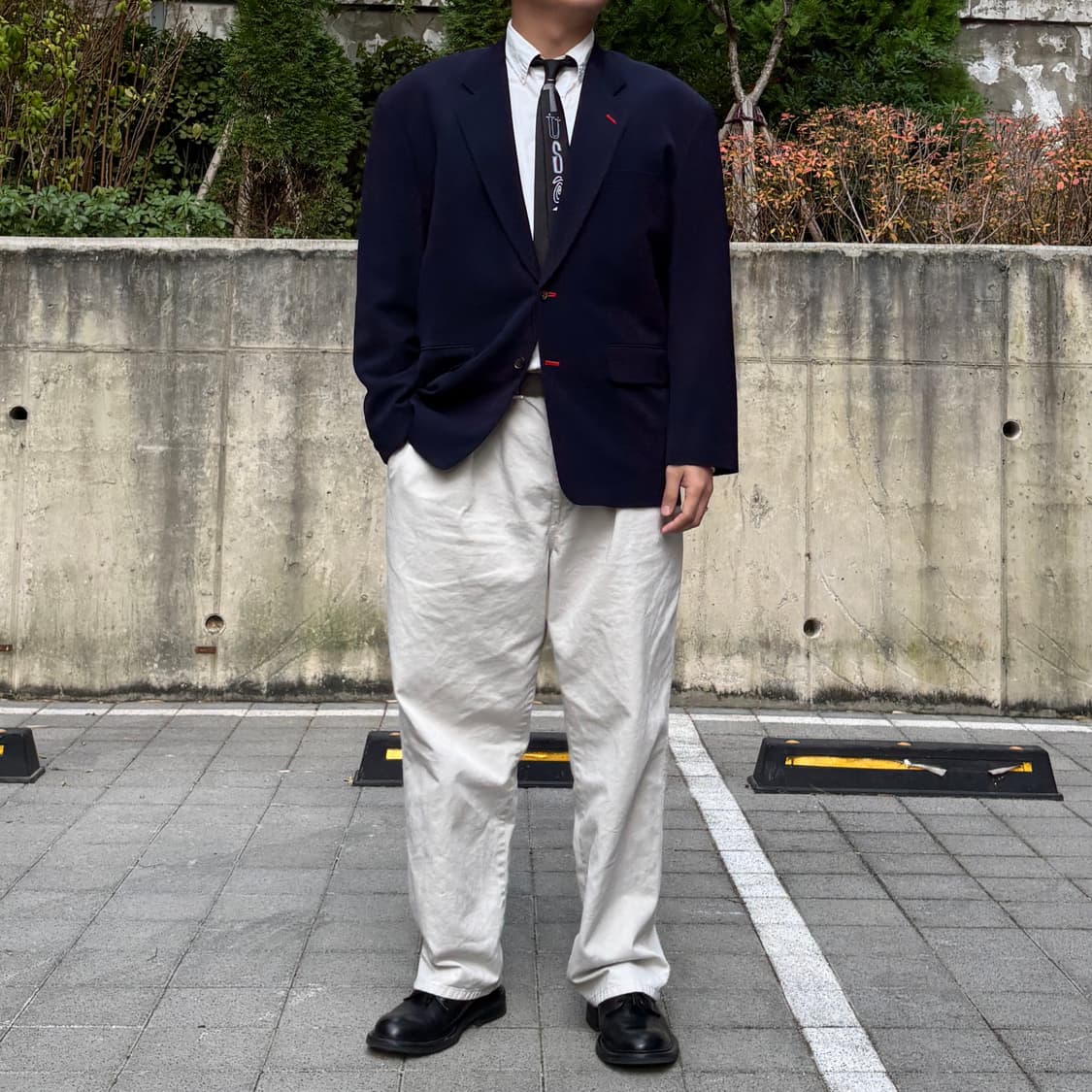 80's 꼼데가르송 옴므 플러스 울 블레이저 상품이미지2