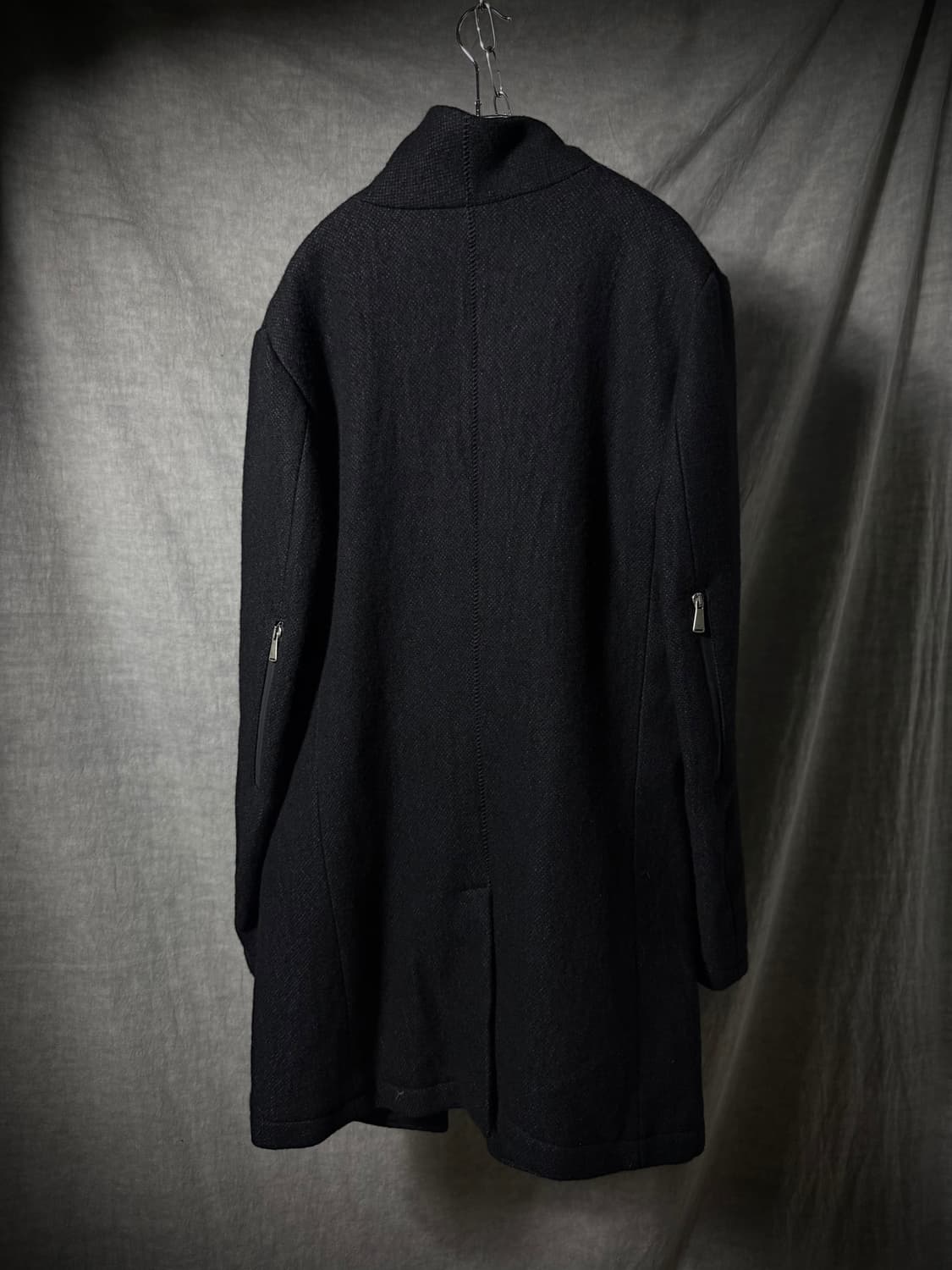 10sei0otto Asymmetric Double Zip Coat  상품이미지8