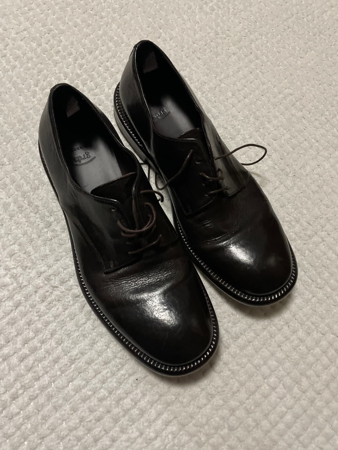 GRDS 그라더스 블루처 08 레더 더비 슈즈 브라운 상품이미지1