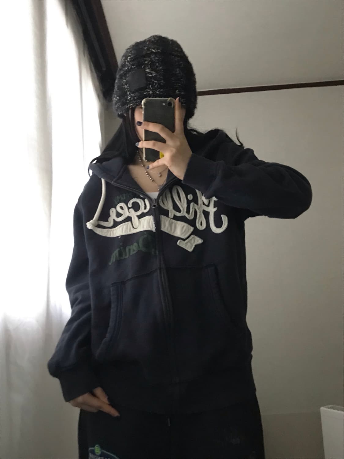 타미힐피거 네이비 후드집업 상품이미지6