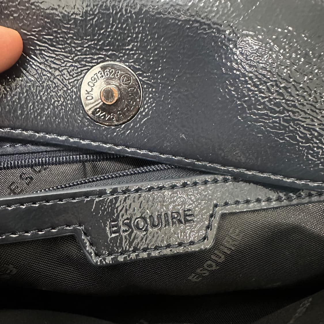 에스콰이어 여성 크로스백 엘라백 네이비 상품이미지5