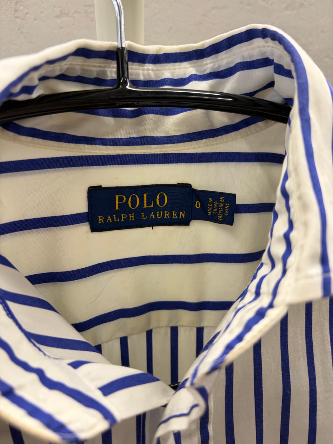 폴로 랄프로렌 스트라이프 셔츠 원피스 0 사이즈 상품이미지4