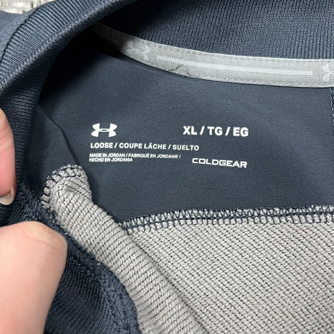 언더아머 배색 집업 v0716 상품이미지5