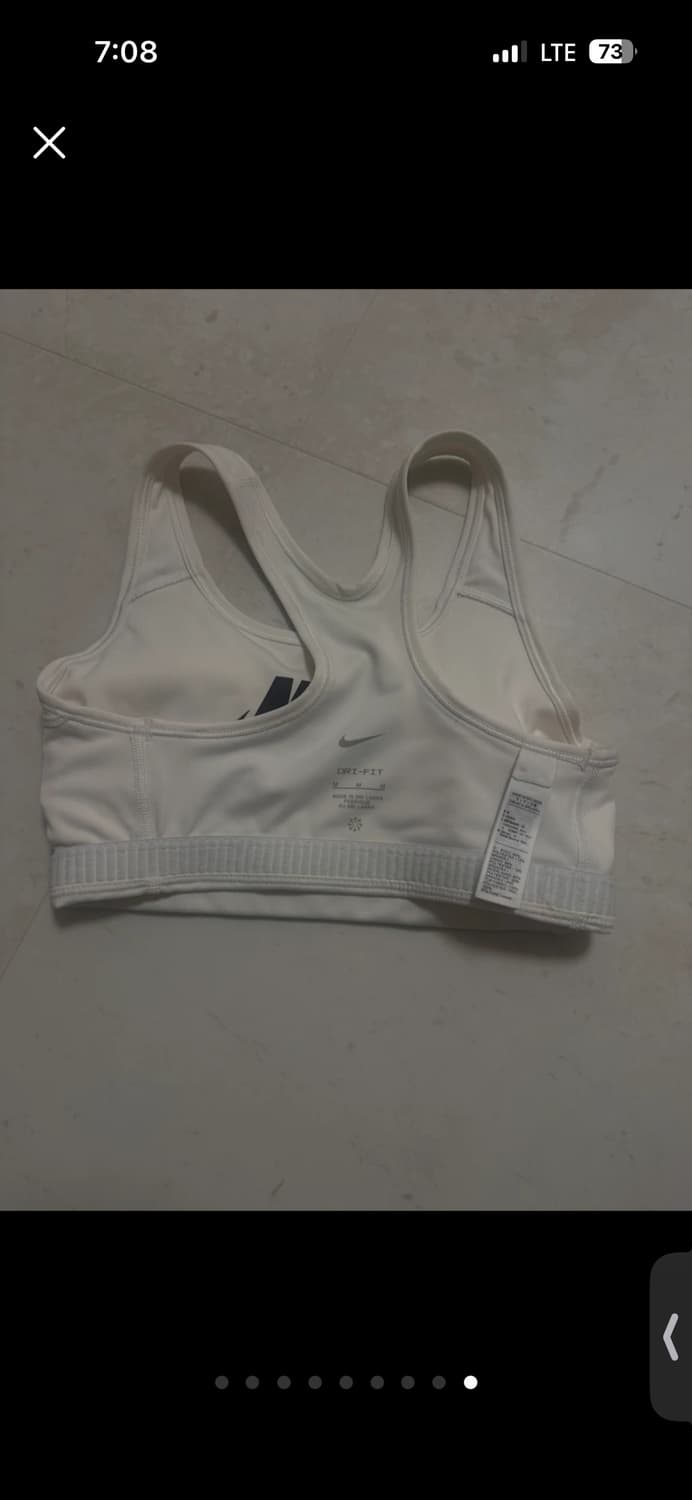나이키 드라이핏 브라 M(85) 상품이미지3