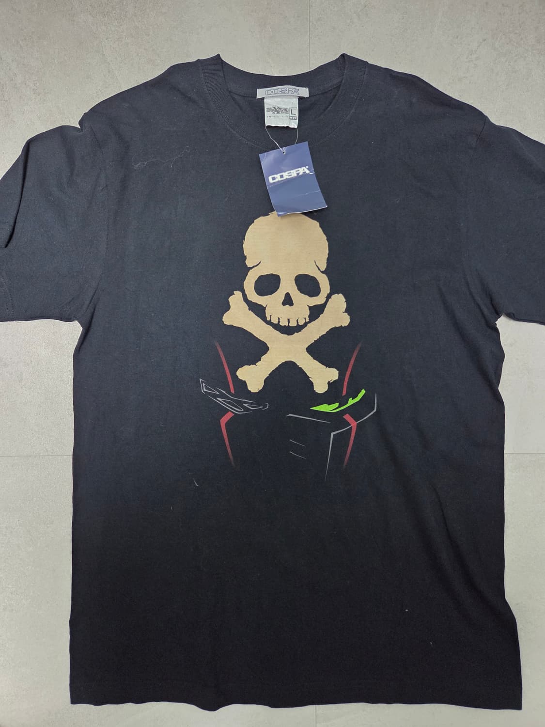 코스파(COSPA) 기동전사 크로스본 건담 해골 프린팅 티셔츠 상품이미지1