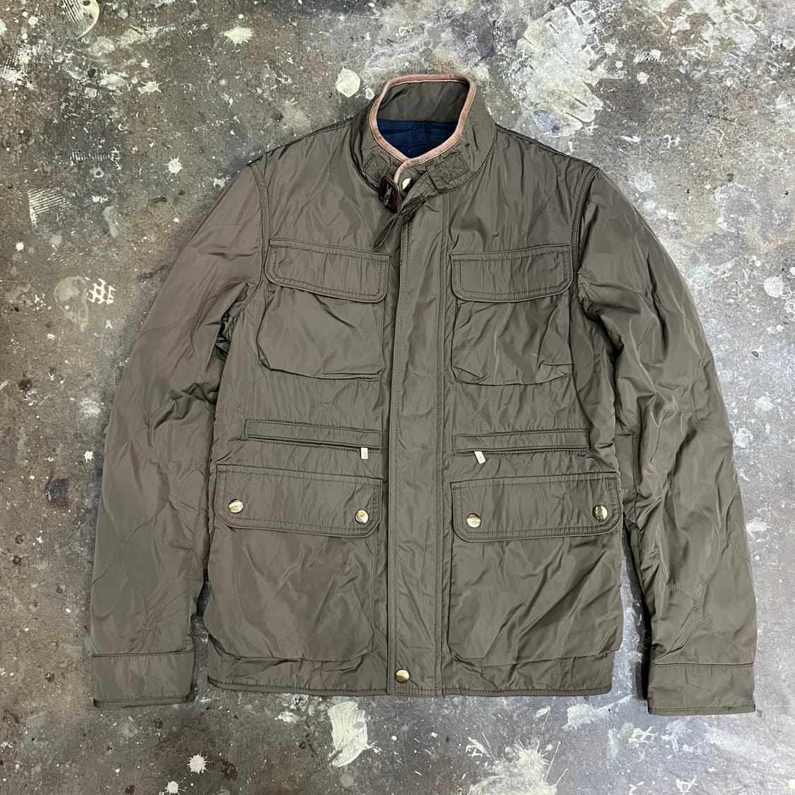 S) 마시모두띠 누빔자켓 블루종 상품이미지1