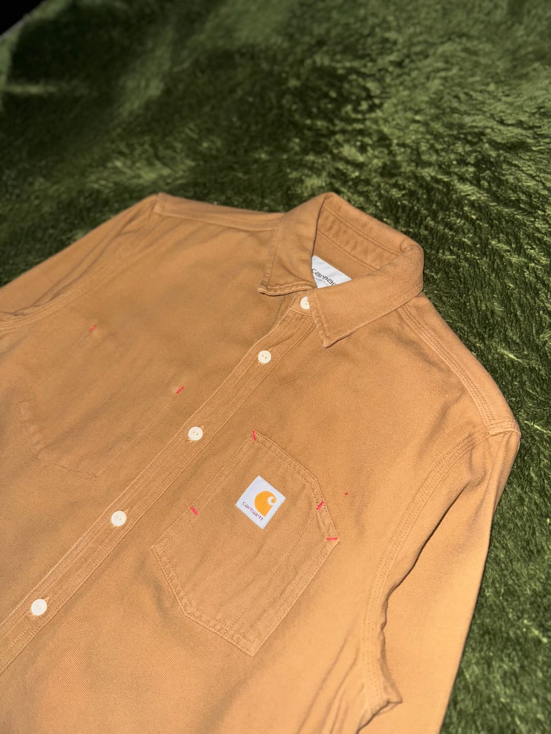 [M] 칼하트 WIP TONY 워크 셔츠 탄 브라운 상품이미지2