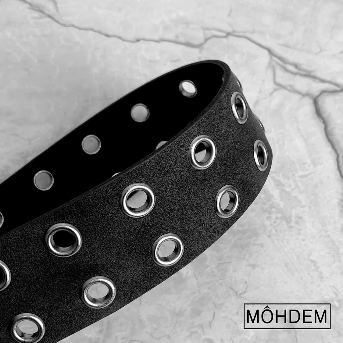 [Unisex] 블랙핑 더블 아일렛 벨트 상품이미지5