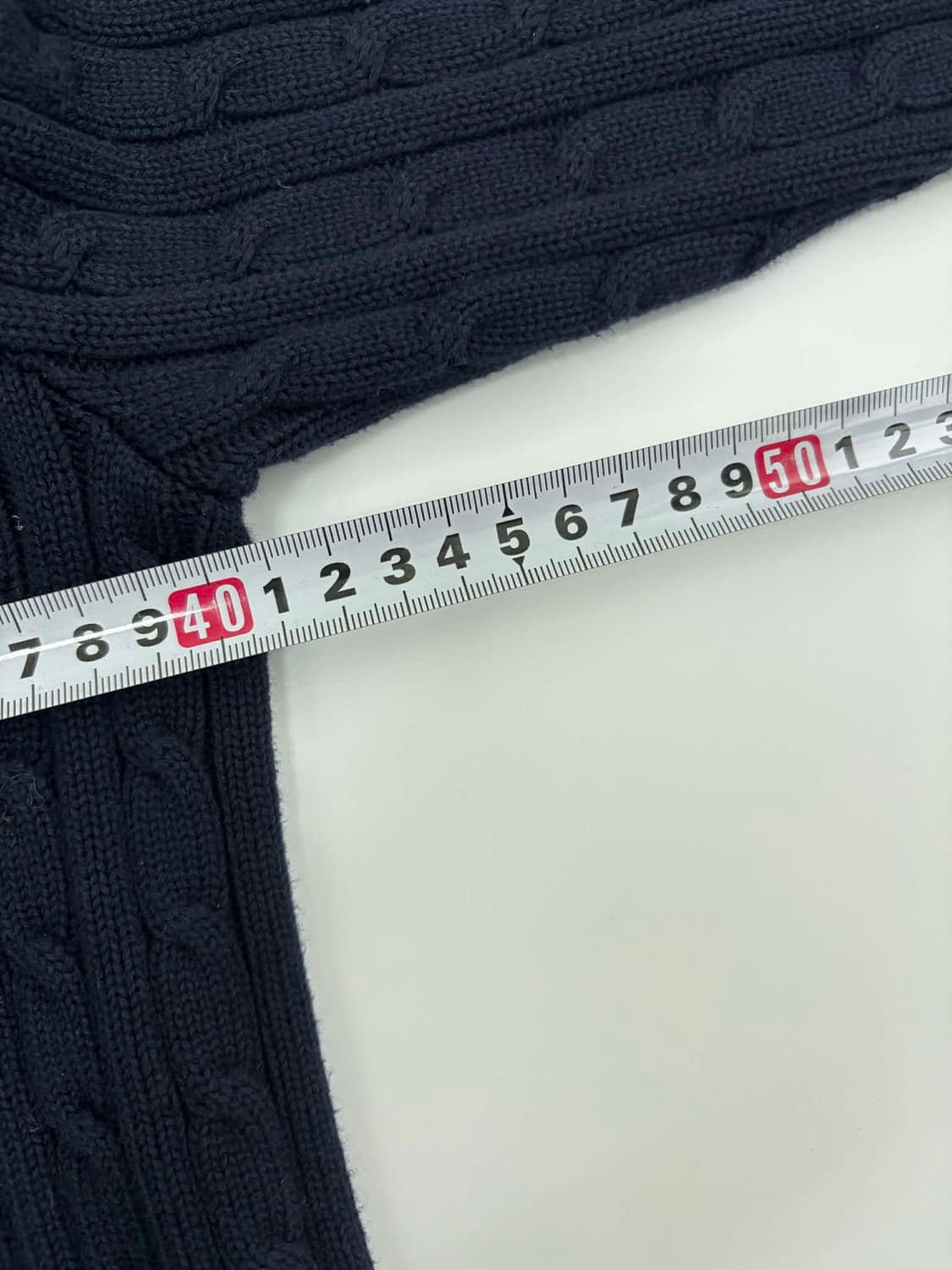 티니위니 네이비 케이블 걸즈 코튼 니트 가디건(90) 상품이미지6