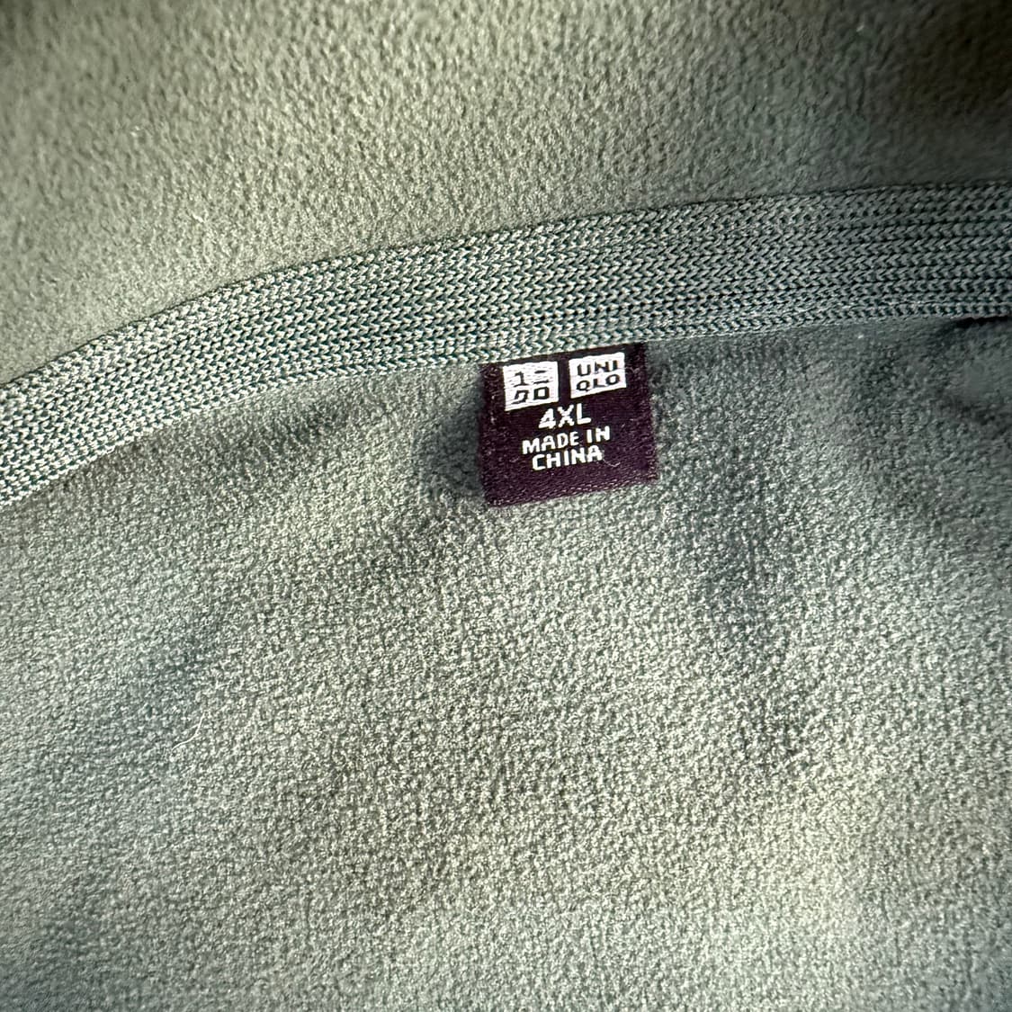 [4XL] 유니클로 오버사이즈 플리스 집업 긴팔티셔츠 0115T1 상품이미지3