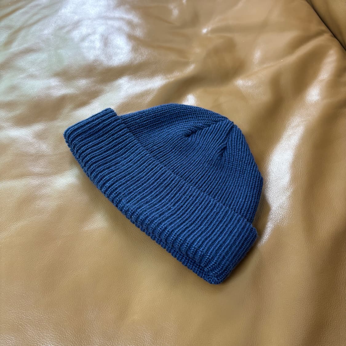 Supreme 슈프림 루즈 게이지 네이비 비니 모자 (Navy) 상품이미지2