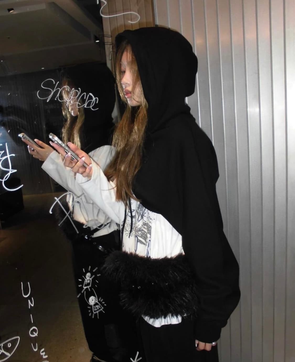 LCDC 티엠 퍼 벨트 블랙  상품이미지3