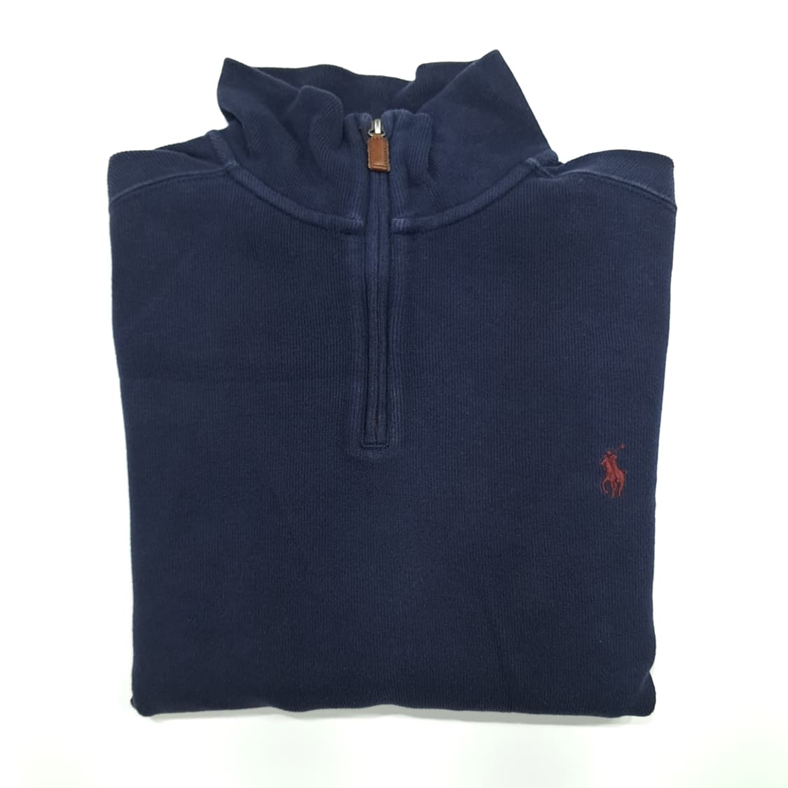 CN878 XL 폴로 랄프로렌 다크네이비 하프집업 긴팔 니트 스웨터 상품이미지8