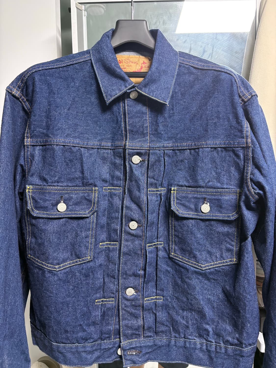 오어슬로우 데님자켓 Type2 One Wash 3사이즈 상품이미지1
