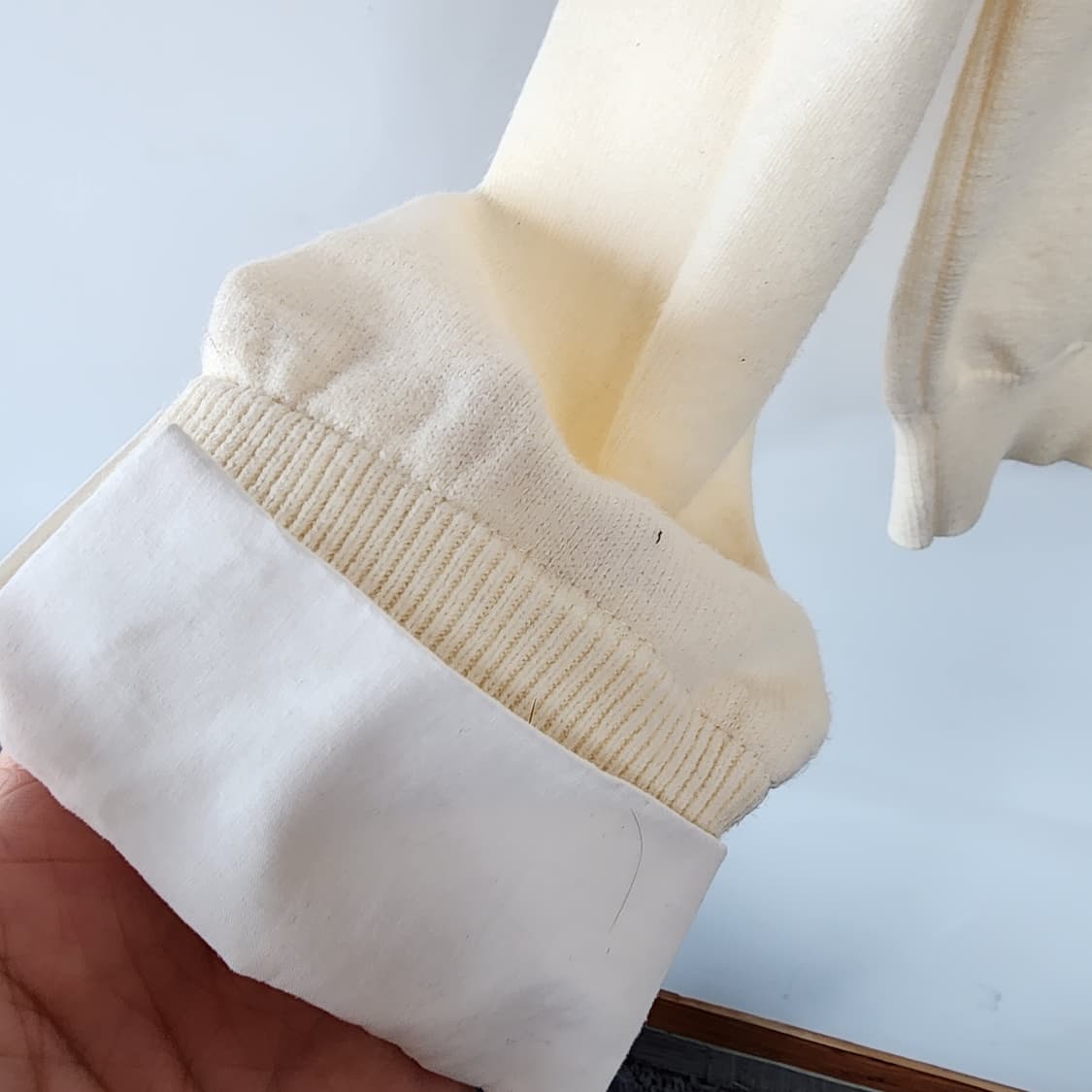 올리브데올리브 아이보리 니트 상품이미지3