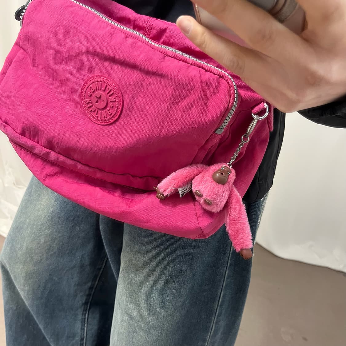 Kipling Pink Cross Bag 상품이미지3