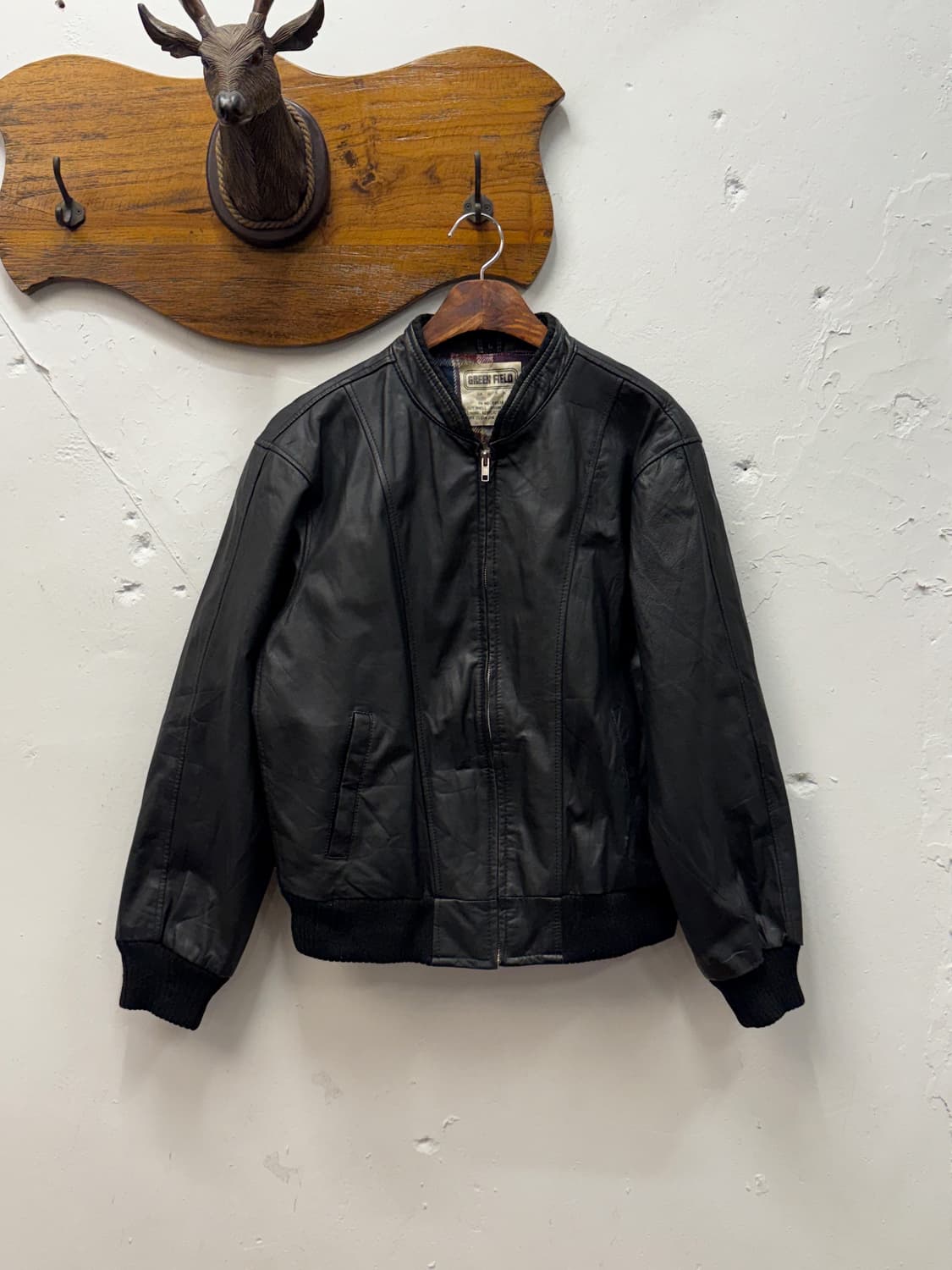 77) GREEN FIELD U.S.A. Grain Leather Bom 상품이미지2