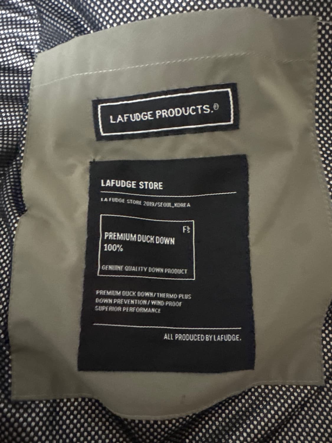 라퍼지스토어 프리미엄 덕다운 패딩 상품이미지3