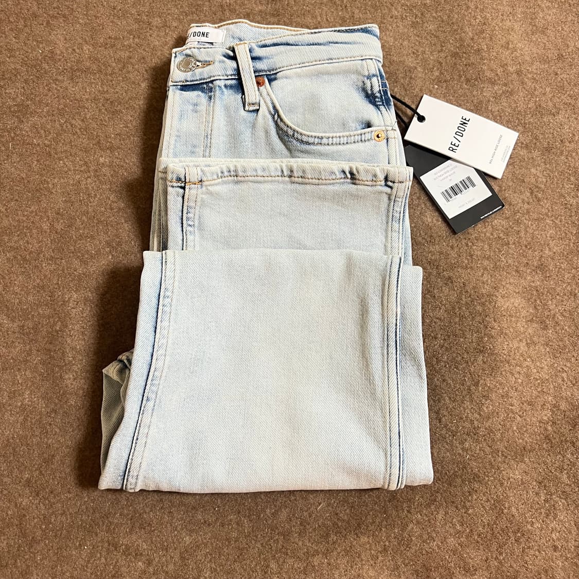 Re/done 리던 하이라이즈 루즈 90s 데님 청바지(미착용 택0) 상품이미지6