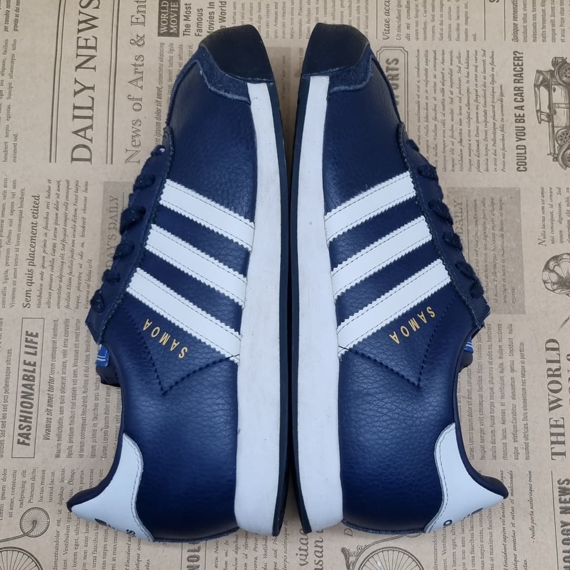 아디다스 사모아 네이비 운동화235 상품이미지5