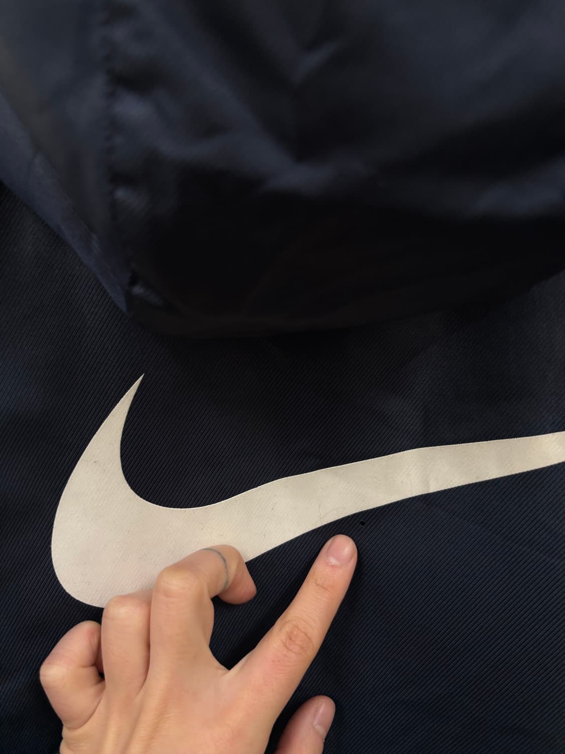 나이키 올드스쿨 양털 롱 돕바점퍼 상품이미지8