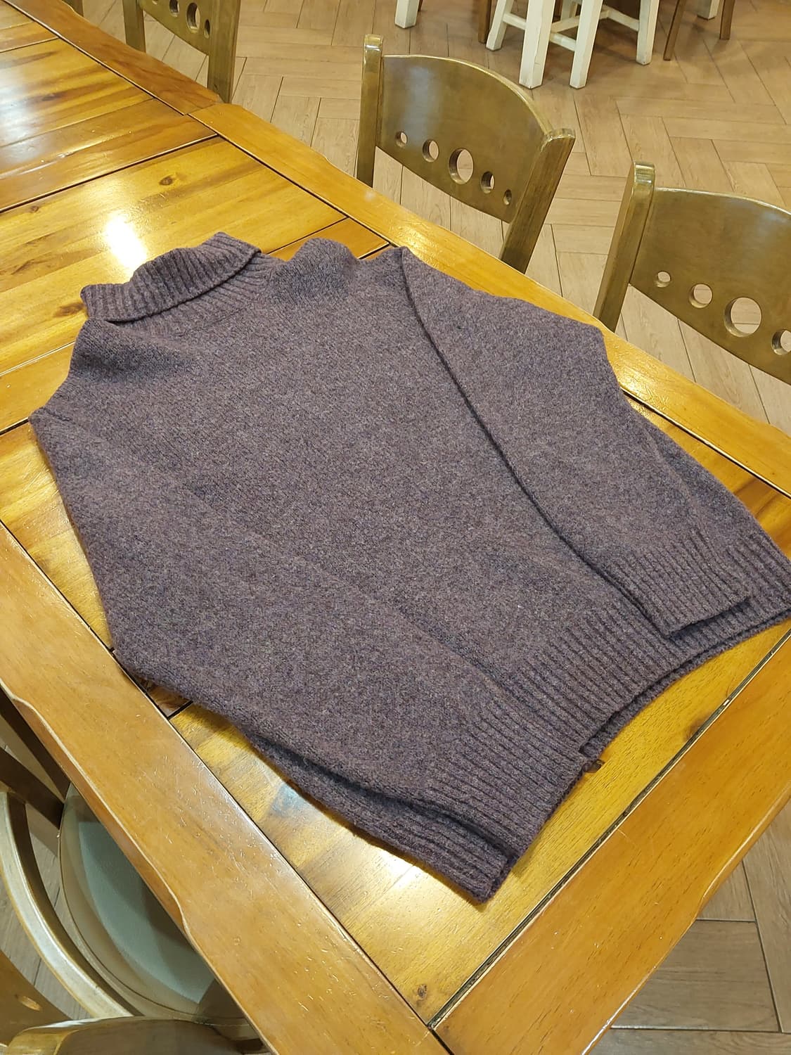 에르메네질도 제냐 터틀넥 니트 스웨터 105사이즈 상품이미지1