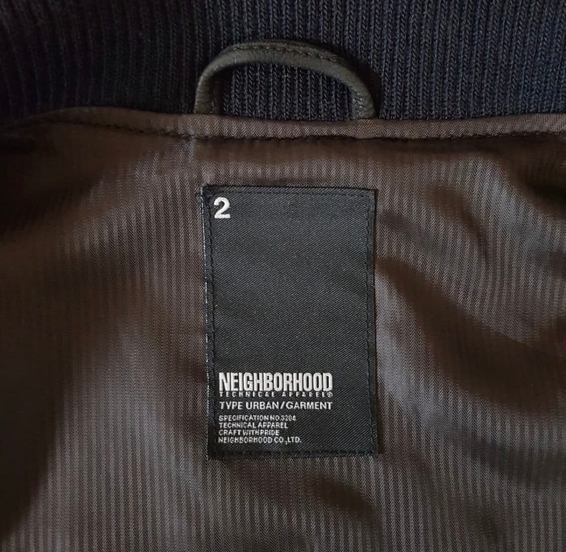 네이버후드 A1 고트스킨 자켓 95-100 상품이미지3