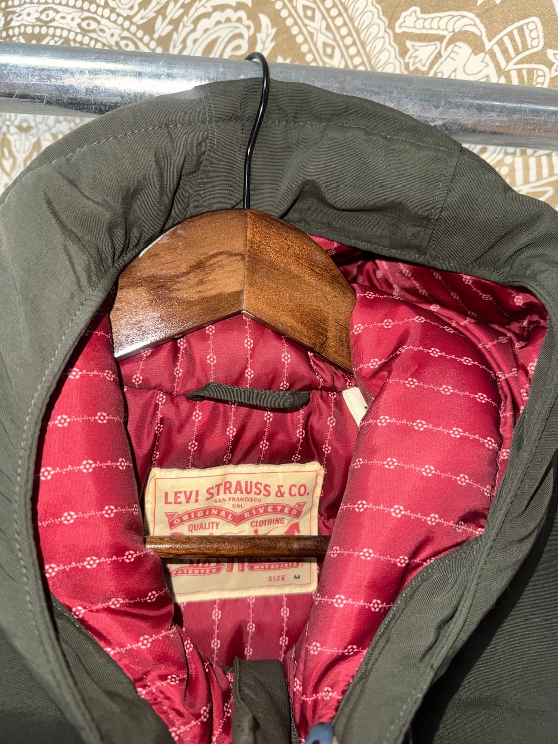 리바이스 덕다운 포켓 하프패딩  상품이미지4