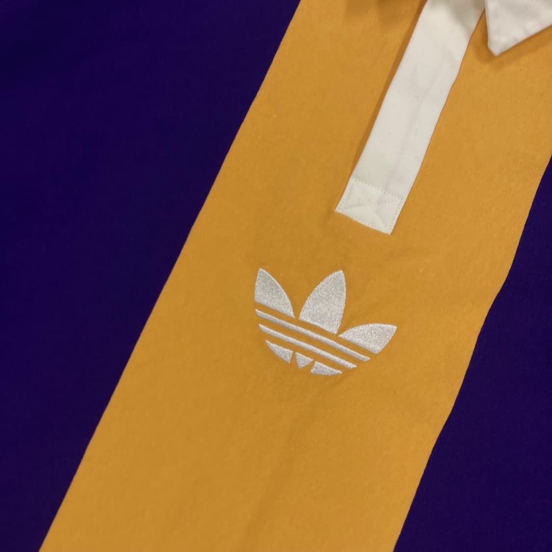 아디다스 믹스 컬러 럭비 카라 롱슬리브 긴팔티 상품이미지2