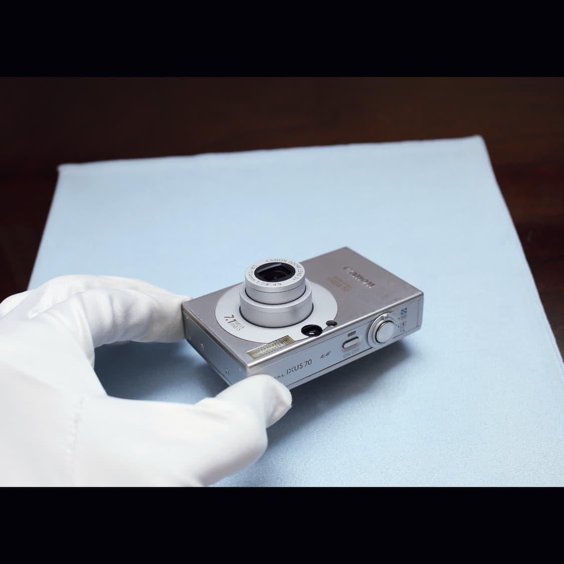 레어<한글> 캐논 ixus70 익서스 70 실버 빈티지 디카 상품이미지6