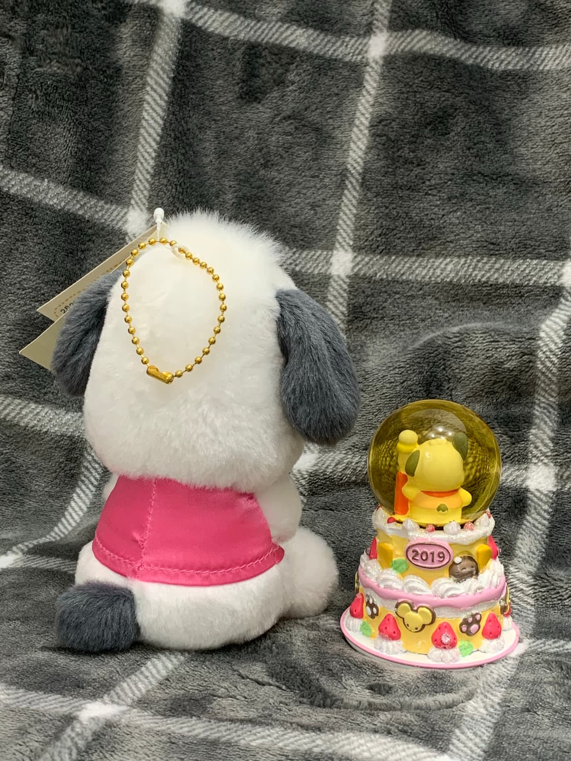 산리오 포차코 희귀레어 2020 생일 마스코트 + 2019 스노우볼 일괄 상품이미지2