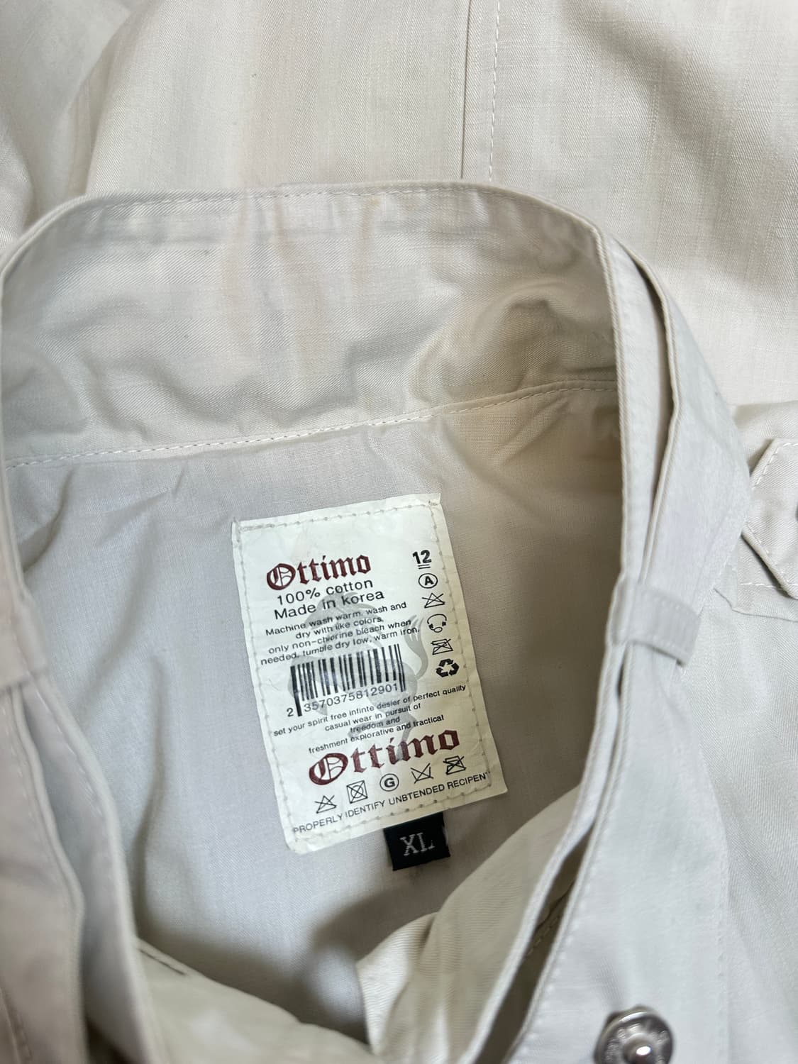 버클 지퍼 하이넥 자켓 상품이미지4