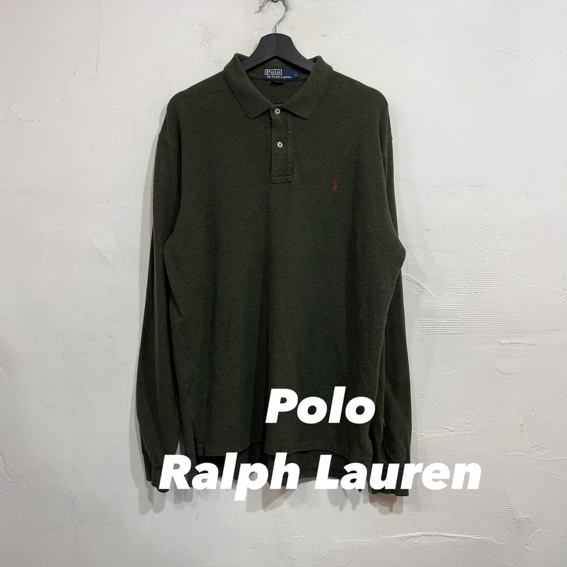 폴로 랄프로렌 긴팔 카라티 상품이미지1