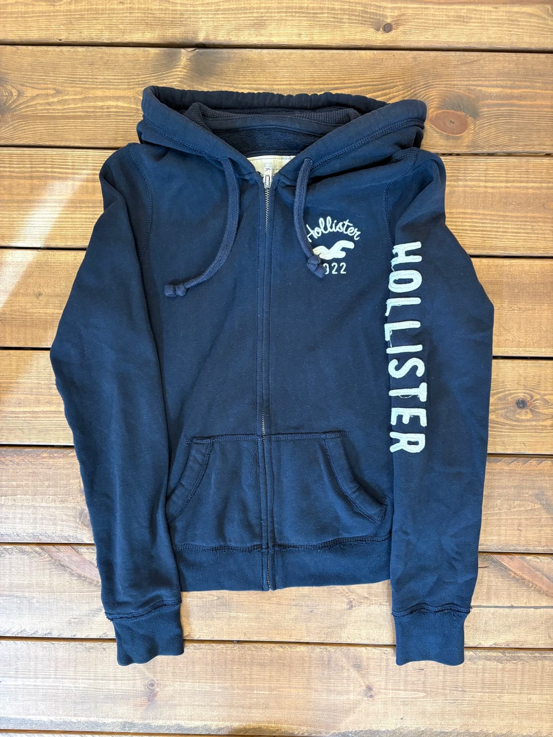 홀리스터 레터링 후드집업 상품이미지4