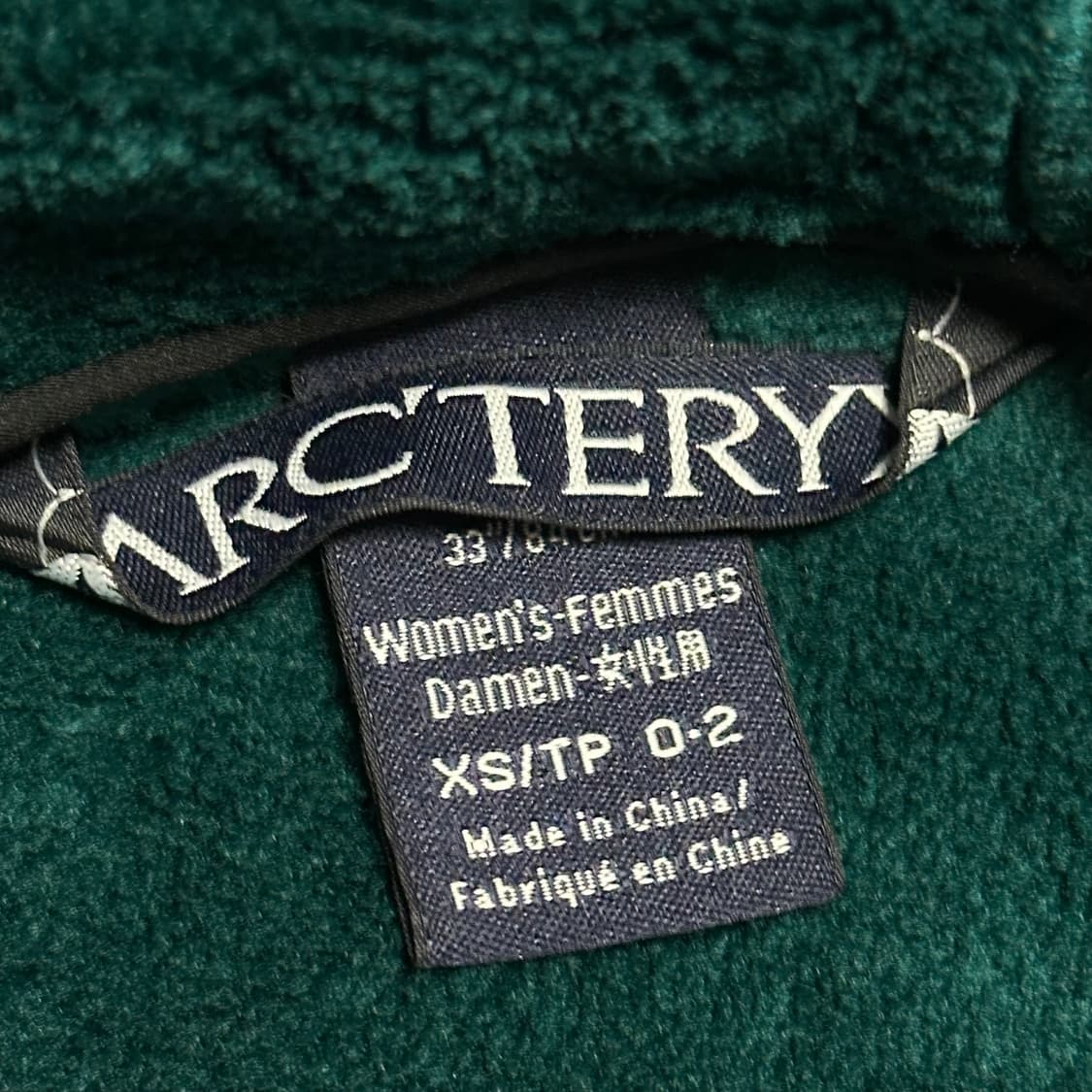 XS 아크테릭스 여성용 민트 자켓 상품이미지4