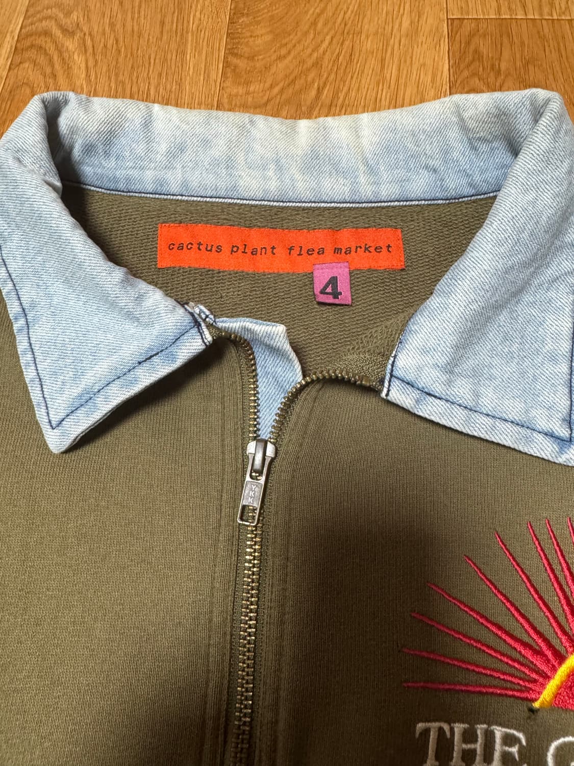  CPM The Green Flash 하프 집업 올리브 상품이미지4