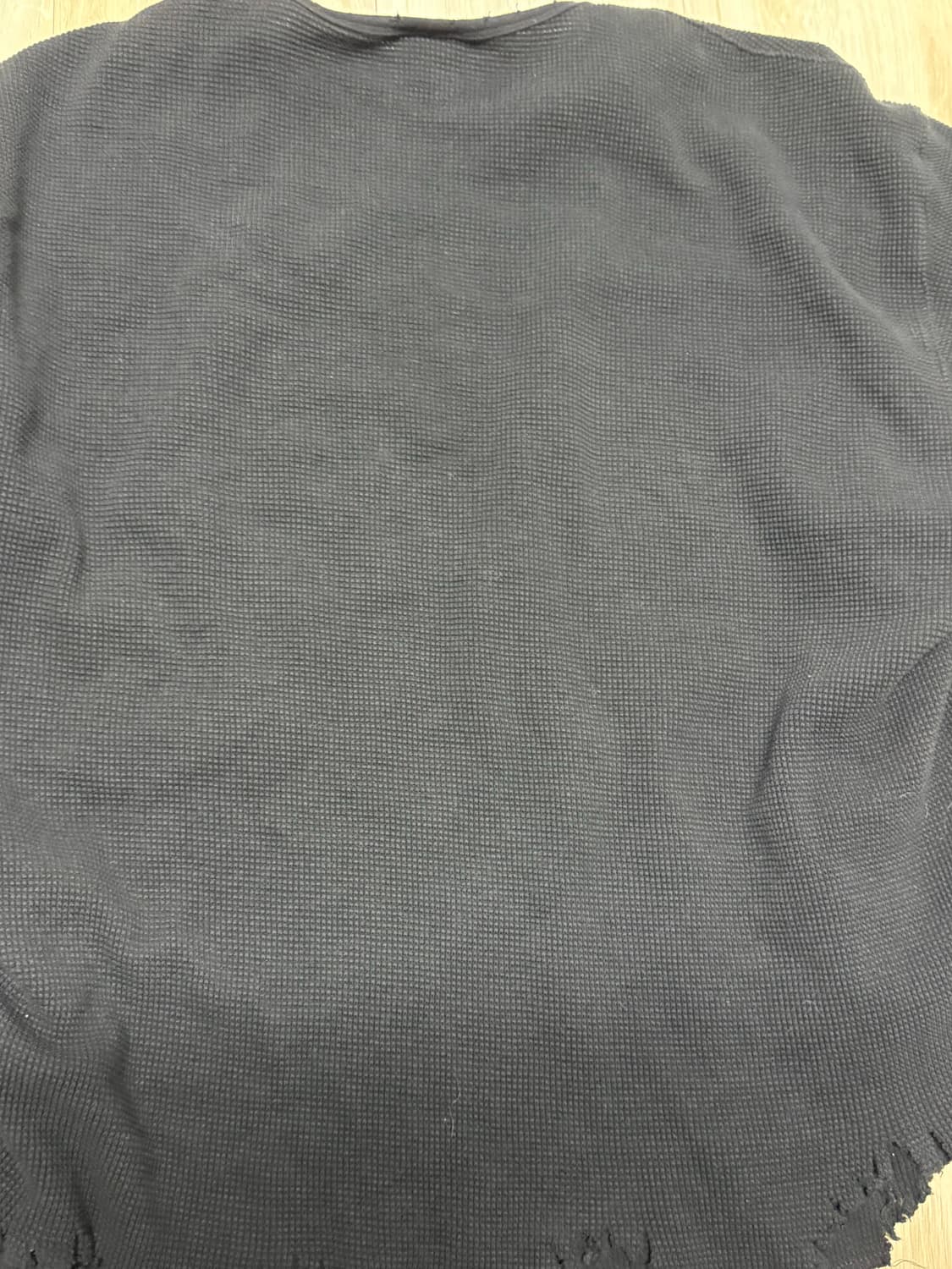 MJD 와플 ls 티셔츠 블랙 m 상품이미지3