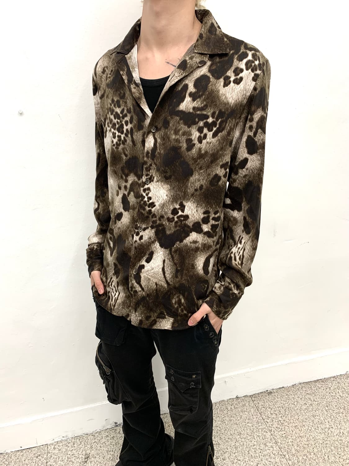 Tornado Mart leopard print shirt   상품이미지5