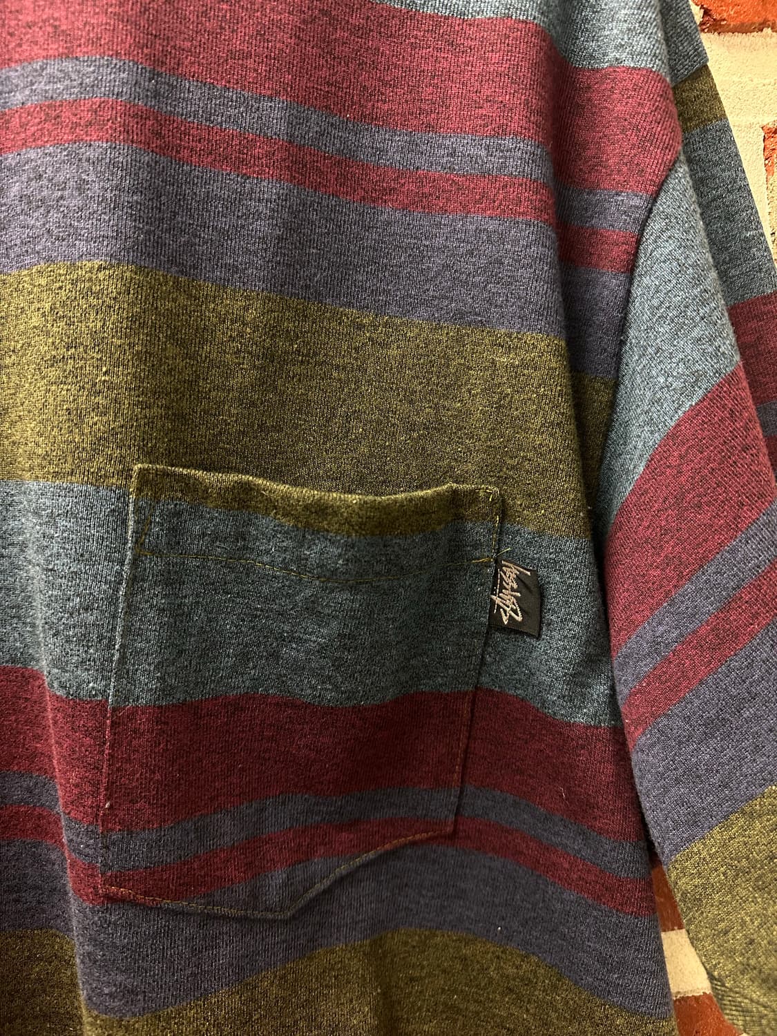 (XL)80s 빈티지 스투시 오버핏 숏 슬리브 상품이미지4