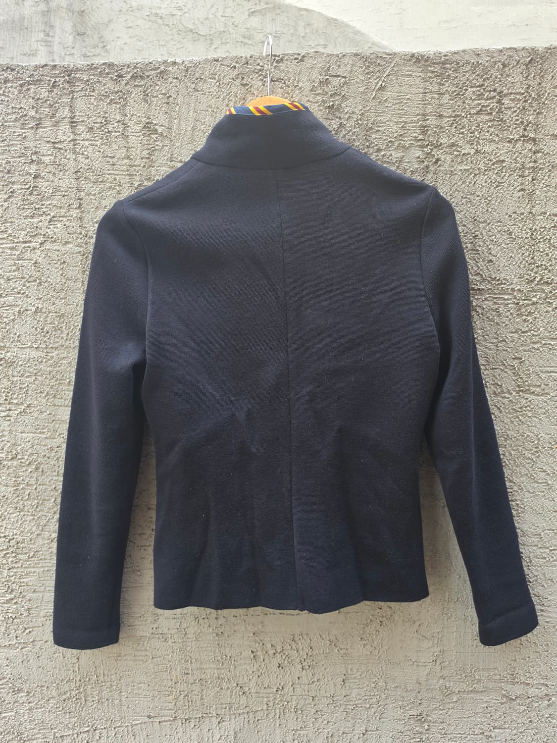 #헤지스(HAZZYS)의 네이비 컬러 카라 가디건 상품이미지10