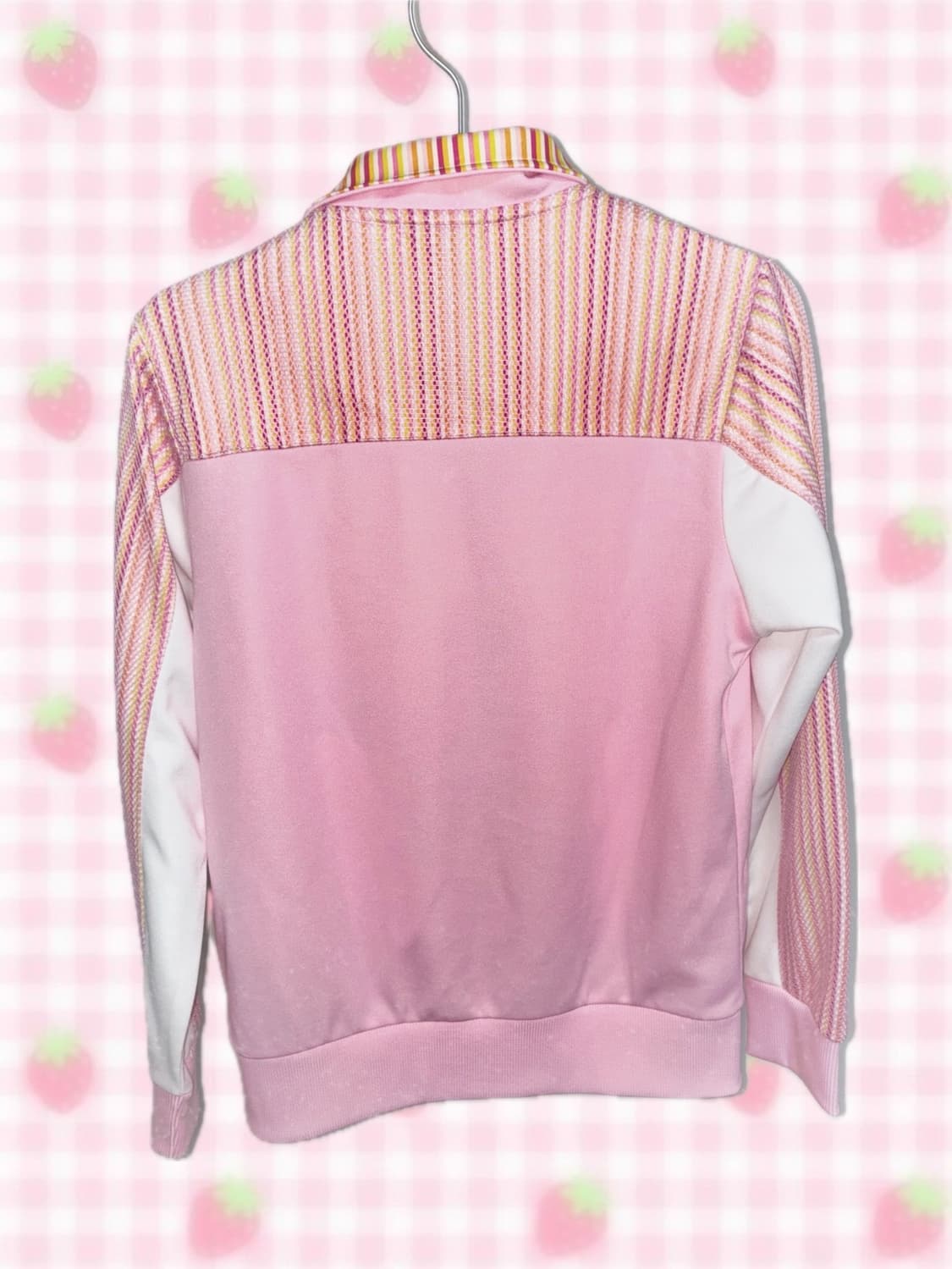 💗 Y2K 키치핑크룩 트랙탑 집업 / 일본 빈티지 kaepa 상품이미지2