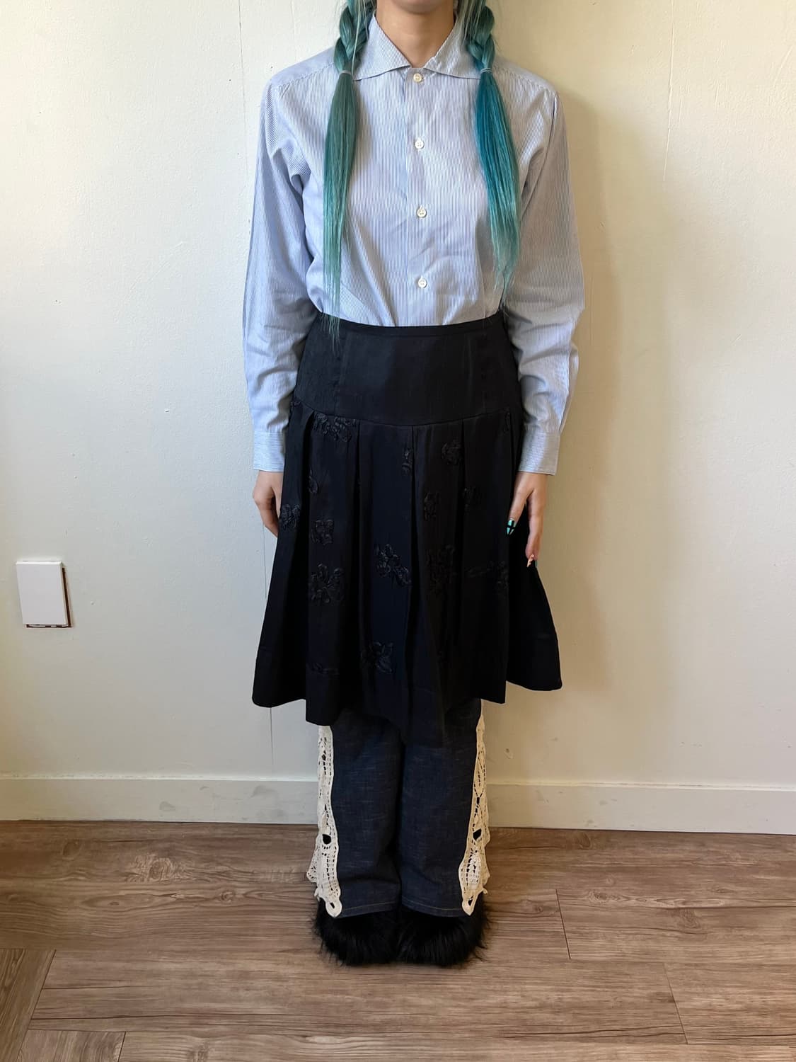 이세이미야케 im product 스카이블루 셔츠 상품이미지7