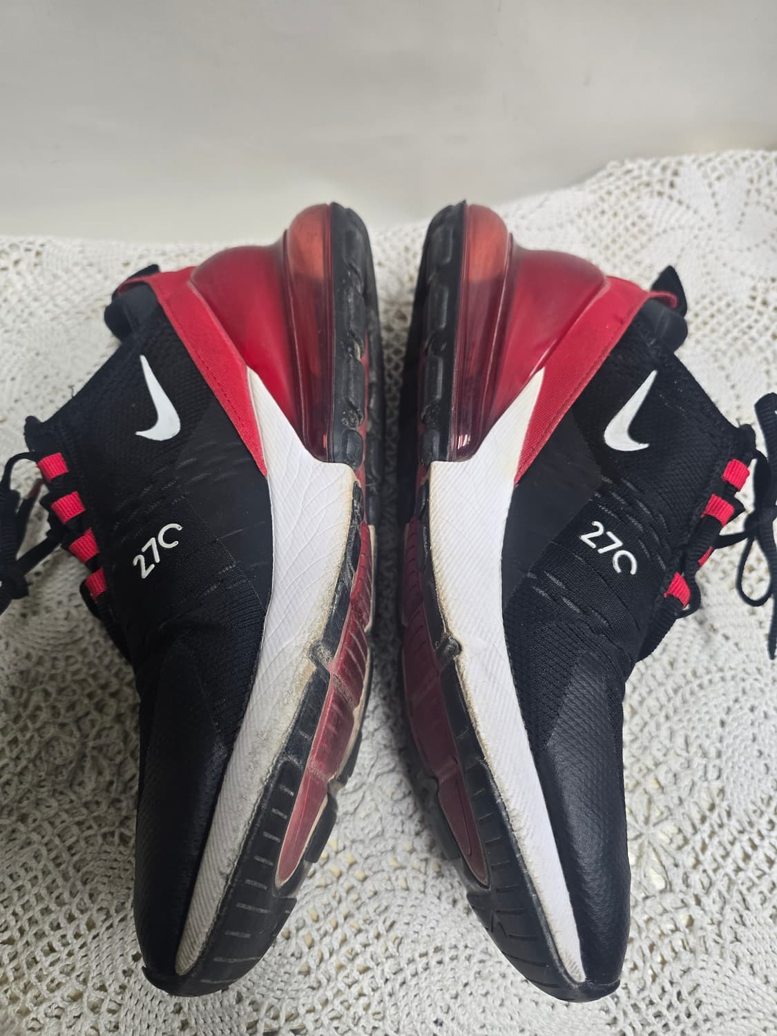 나이키 에어맥스 27블랙/레드 270mm 상품이미지2