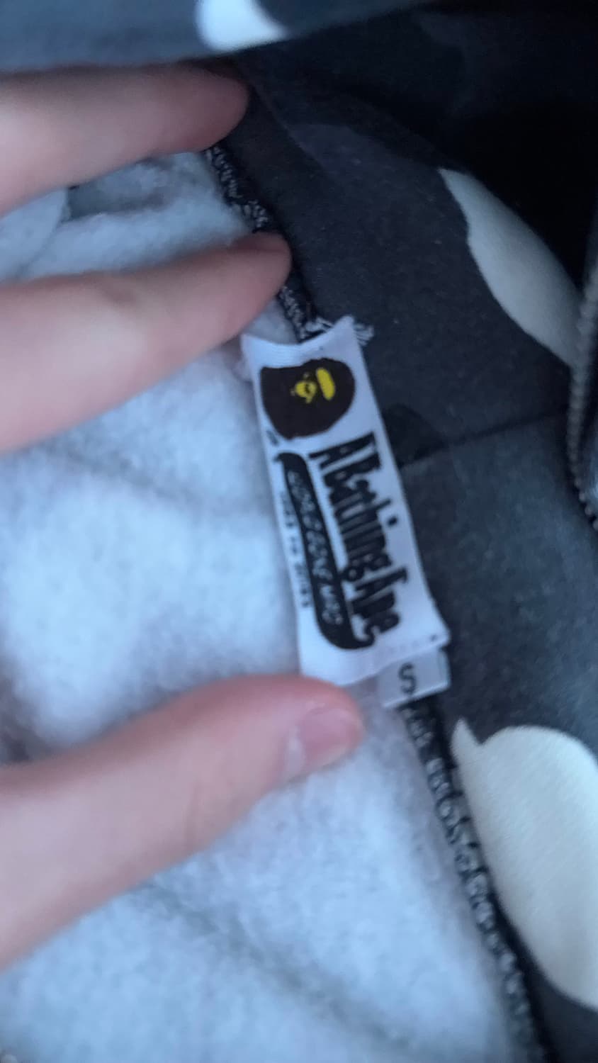 베이프 샤크 후드집업 상품이미지5