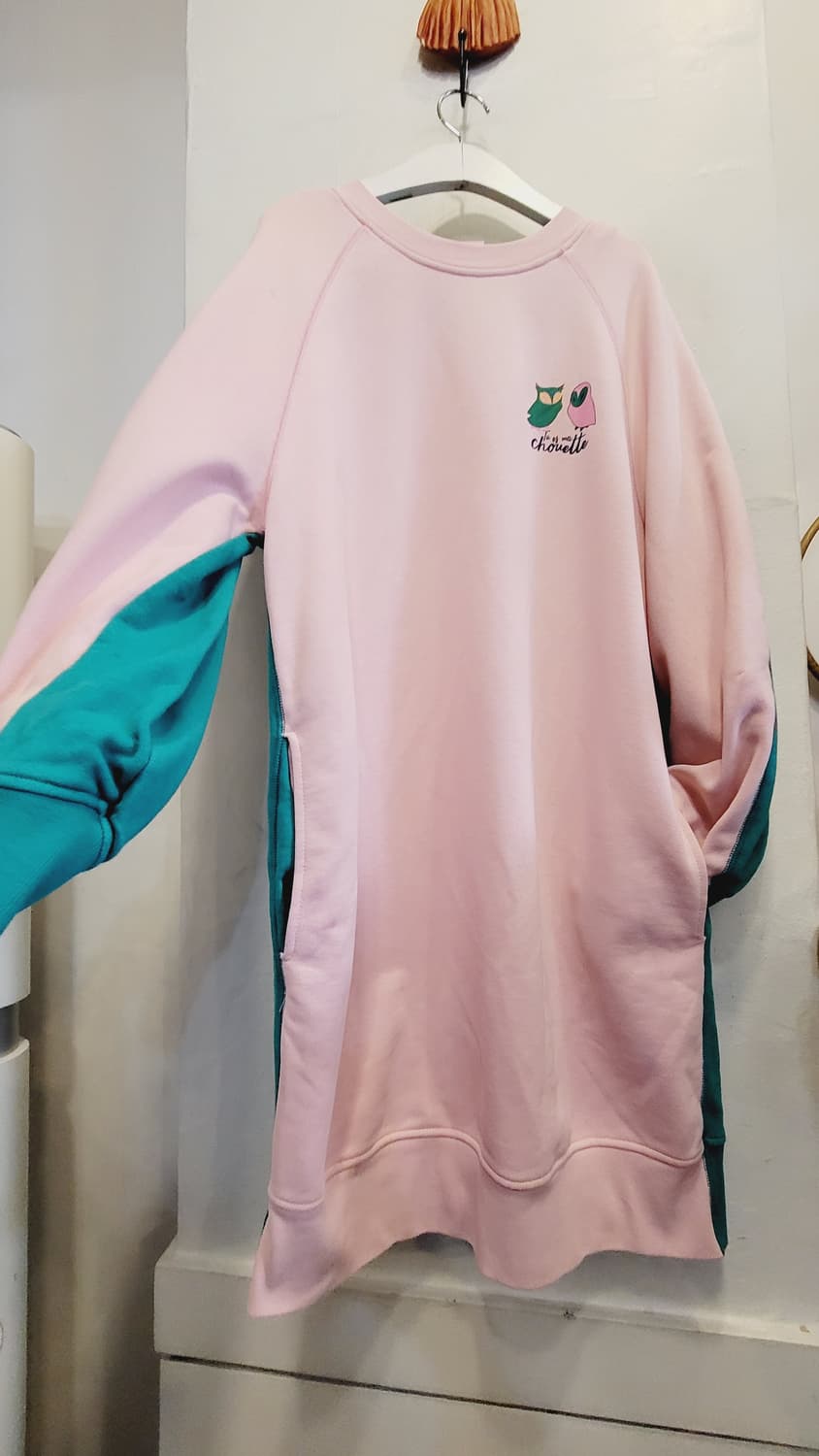 럭키슈에뜨 맨투맨 원피스 상품이미지4