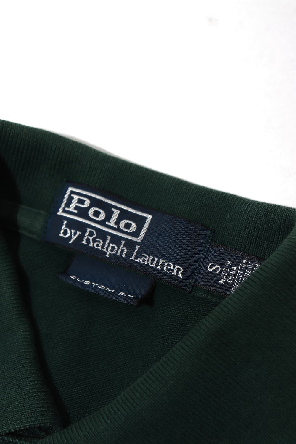 폴로랄프로렌 그린 커스텀 핏 폴로 카라티   상품이미지3