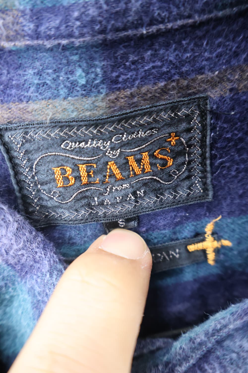 BEAMS Plus Plaid Flannel Shirt 상품이미지4